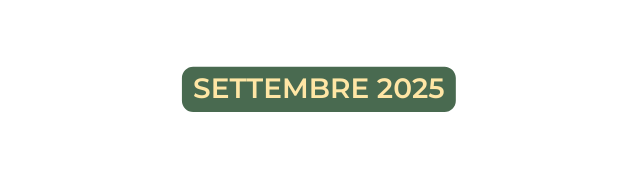 SETTEMBRE 2025